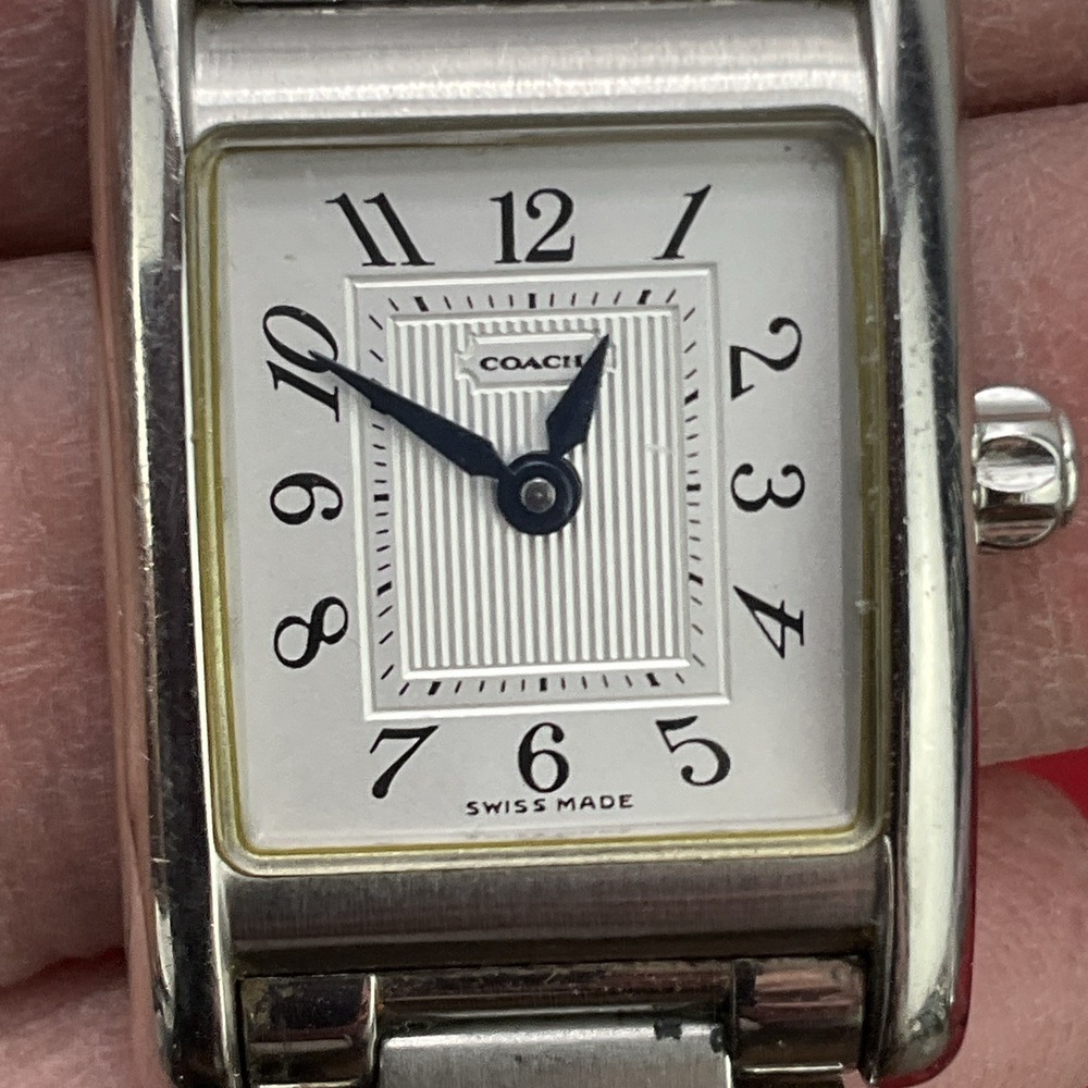 Coach Lexington Swiss Watch With Silver Case And Bracelet - Picture 2 of 7